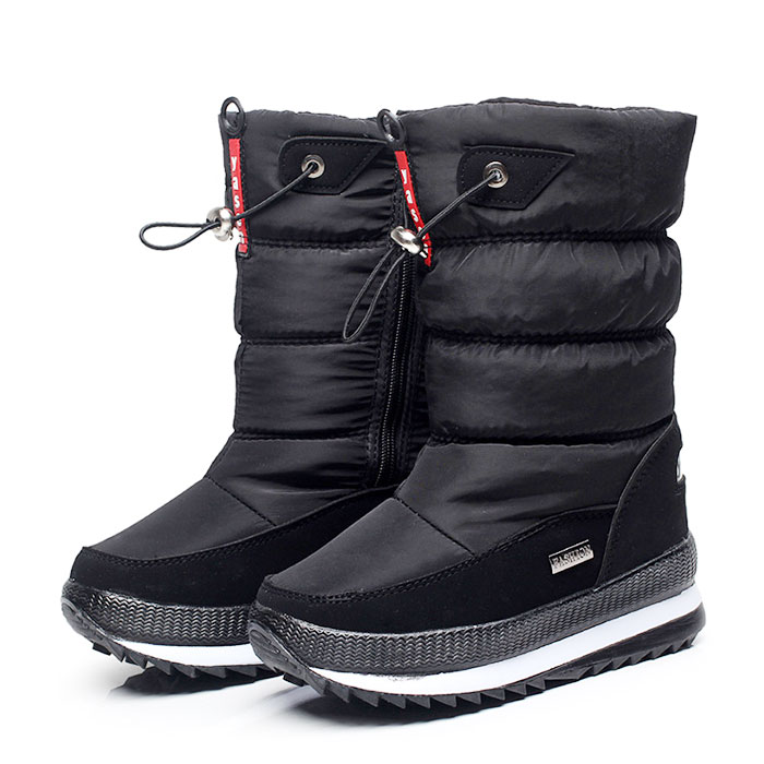 スノーブーツ レディース 滑り止め 通販 スノー ブーツ ミドルブーツ スノーシューズ ロング 長靴 雪用 雪 アウトドア 軽量 軽い 防寒 あったか スノーブーツ |  | 09