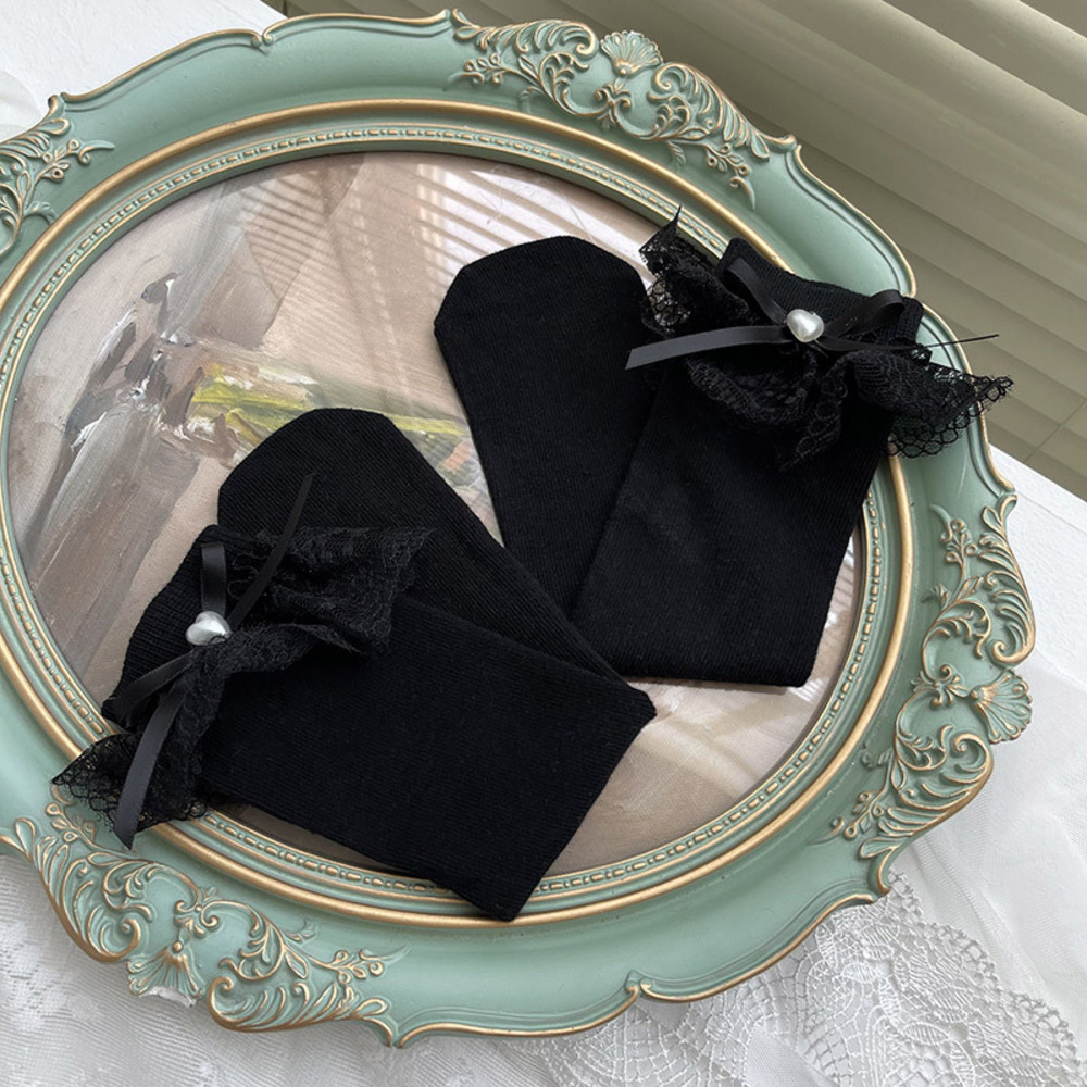 ハイソックス 女の子 通販 レースハイソックス ロング ソックス 靴下 くつ下 リボン フォーマル セレモニー レース フリル キッズ かわいい 可愛い ハイソックス | BACKYARD FAMILY | 02