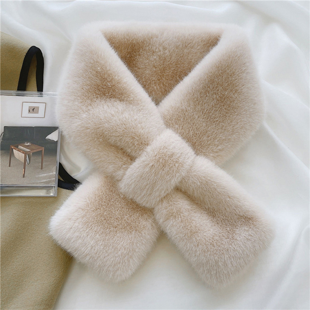 ティペット 通販 差し込み マフラー ネックウォーマー レディース スヌード フェイクファー 防寒 保温 シンプル 無地 あったか 通勤 通学 カジュアル ティペット | BACKYARD FAMILY | 01