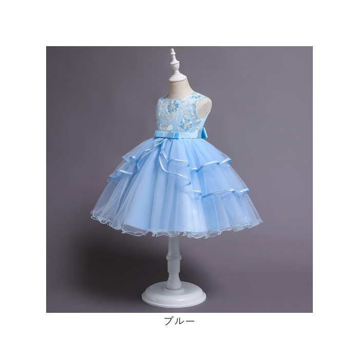 子供 ドレス 女の子 発表会 通販 キッズドレス ジュニアドレス 子どもドレス 子供ドレス パーティードレス 刺繍 ワンピース フォーマル 子供服 キッズ 子供 | BACKYARD FAMILY | 19