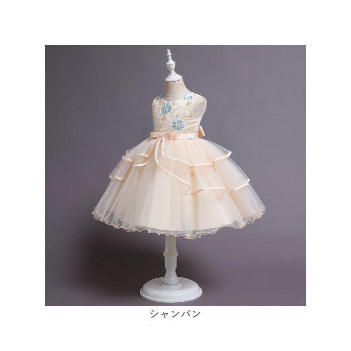 子供 ドレス 女の子 発表会 通販 キッズドレス ジュニアドレス 子どもドレス 子供ドレス パーティードレス 刺繍 ワンピース フォーマル 子供服 キッズ 子供 | BACKYARD FAMILY | 21