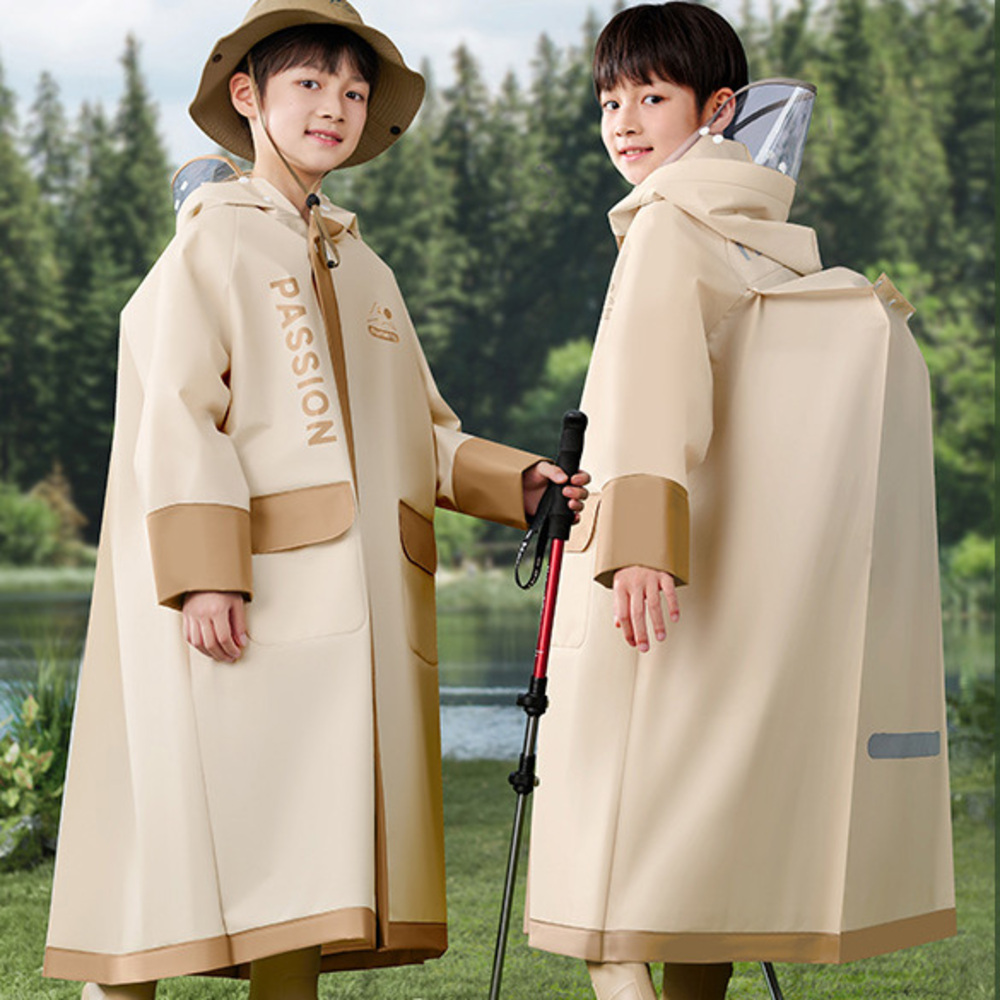レインコート ランドセル対応 通販 キッズ 子供 男の子 女の子 カッパ 雨合羽 小学生 レインウェア レインポンチョ 雨具 梅雨 収納バッグ付き レインコート | BACKYARD FAMILY | 06
