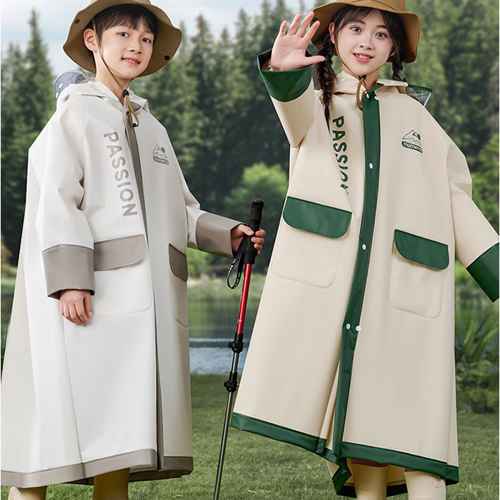 レインコート ランドセル対応 通販 キッズ 子供 男の子 女の子 カッパ 雨合羽 小学生 レインウェア レインポンチョ 雨具 梅雨 収納バッグ付き レインコート | BACKYARD FAMILY | 17