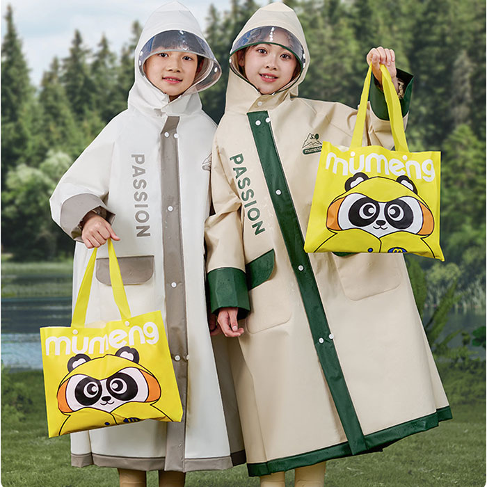 レインコート ランドセル対応 通販 キッズ 子供 男の子 女の子 カッパ 雨合羽 小学生 レインウェア レインポンチョ 雨具 梅雨 収納バッグ付き レインコート | BACKYARD FAMILY | 18