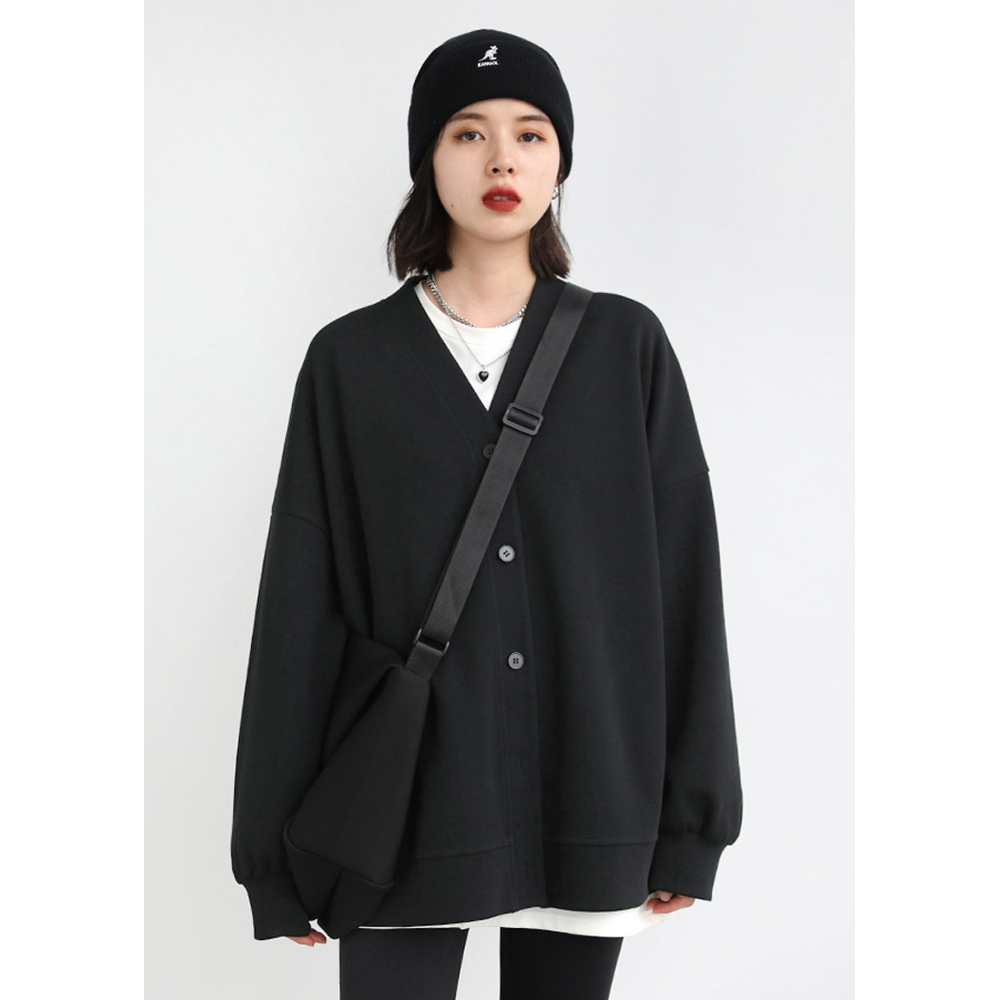カーディガン レディース シンプル 通販 カーデガン レディースカーディガン カーデ 羽織 羽織り 長袖 羽織もの 上着 うわぎ ゆったり カーディガン | BACKYARD FAMILY | 02