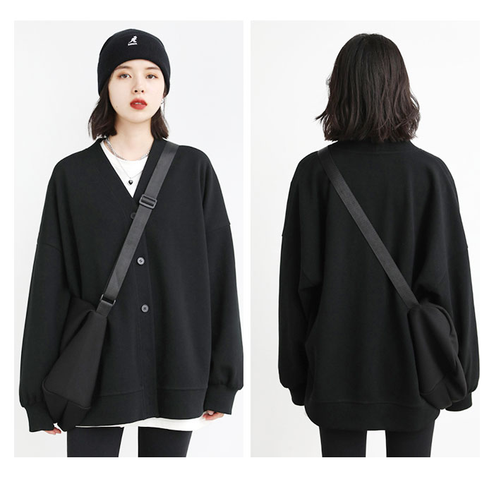 カーディガン レディース シンプル 通販 カーデガン レディースカーディガン カーデ 羽織 羽織り 長袖 羽織もの 上着 うわぎ ゆったり カーディガン | BACKYARD FAMILY | 10