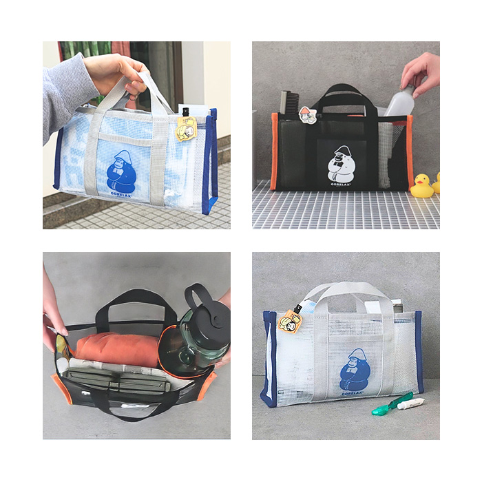 ごリラックス バッグ 通販 湯あみバッグ サウナバッグ スパバッグ コンパクト 小さめ 温泉 銭湯 gorelax ゴリラ サウナ サ活 レディース ごリラックス | BACKYARD FAMILY | 13