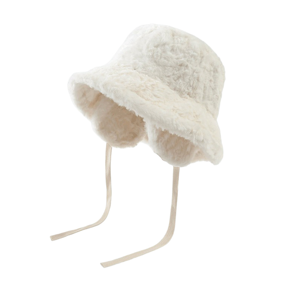 バケットハット レディース 冬 通販 バケハ ふわふわ もこもこ帽子 ハット 帽子 イヤーマフ 耳当て 耳あて 防寒 おしゃれ オシャレ 女性 学生 かわいい |  | 02