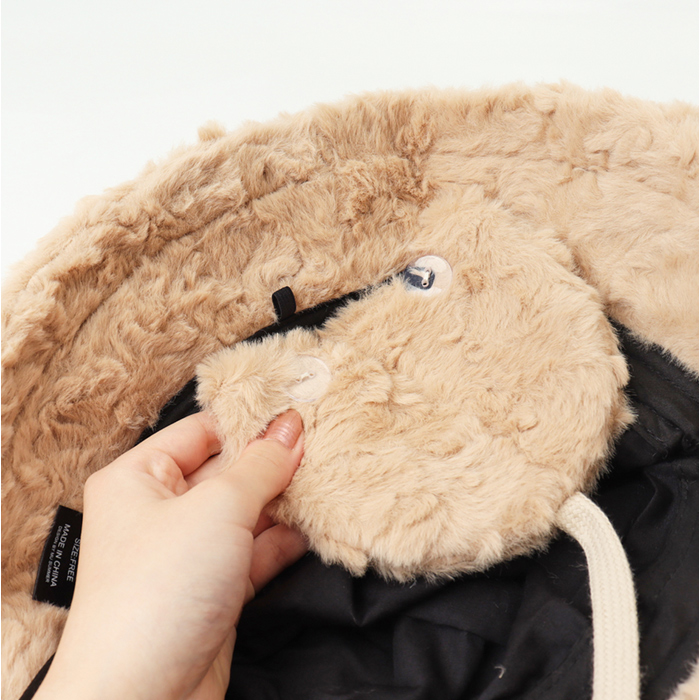 バケットハット レディース 冬 通販 バケハ ふわふわ もこもこ帽子 ハット 帽子 イヤーマフ 耳当て 耳あて 防寒 おしゃれ オシャレ 女性 学生 かわいい |  | 10