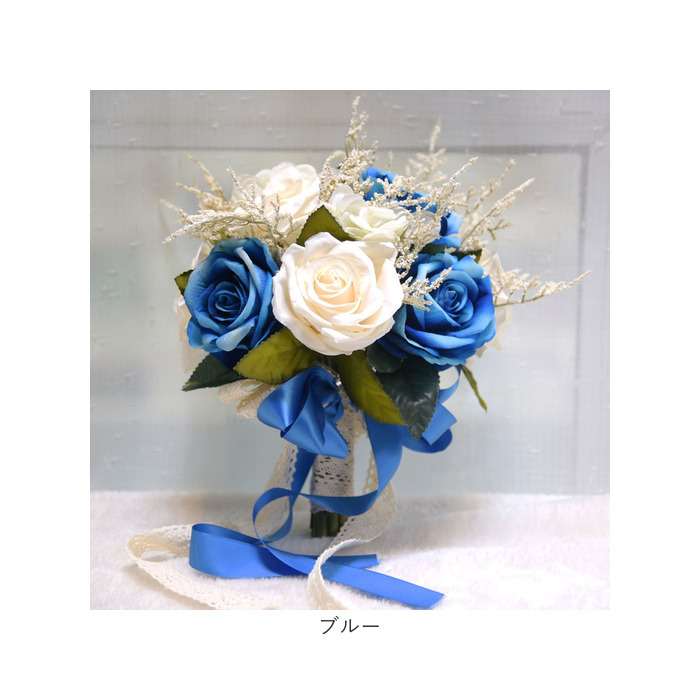 造花ブーケ　ブライダル 楽天市場】ウェディング ブーケ ウエディングブーケ 造花 ブライダル