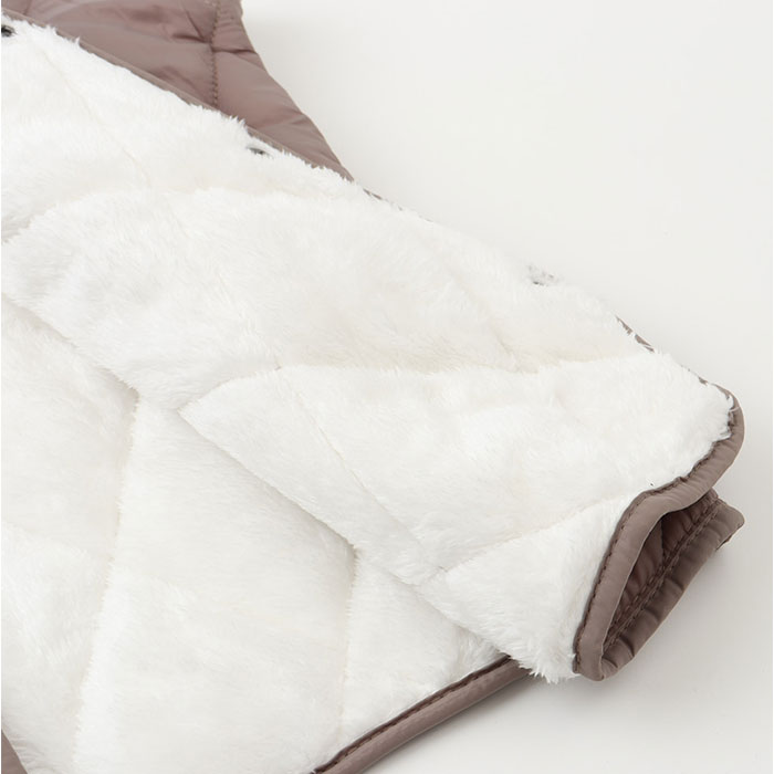 インナーベスト レディース 中綿 裏起毛 通販 ベスト 中綿ベスト 防寒ベスト インナーダウン ボアベスト 暖かい 前開き 軽量 vネック チョッキ 防寒グッズ |  | 14