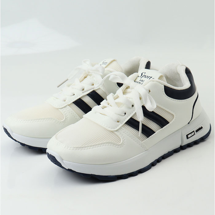 ASICS トレーニングシューズ ホワイト 23.5cm BACKYARD FAMILY（バックヤードファミリー） スニーカー レディース