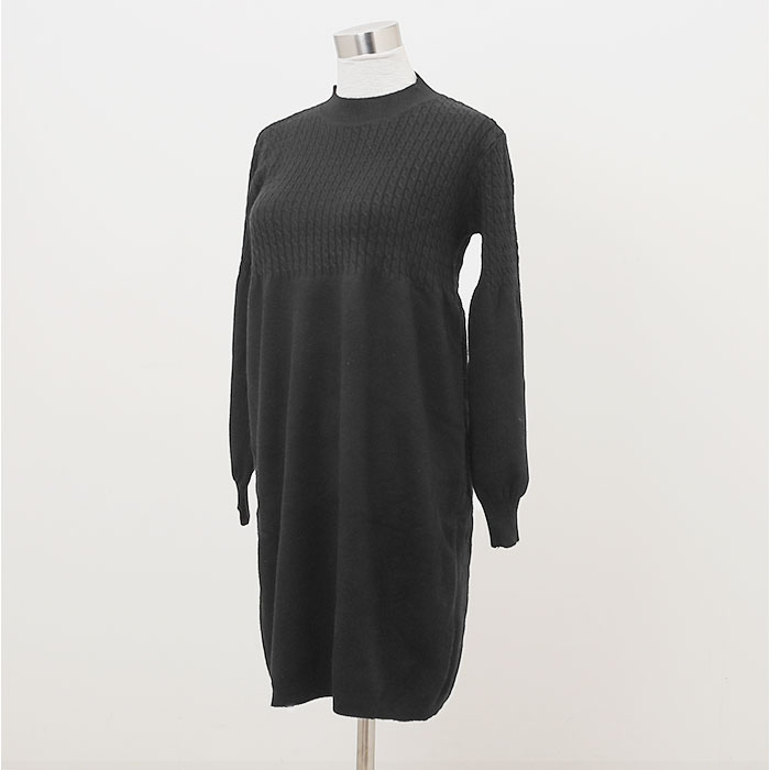 ニットワンピース 秋冬 通販 ワンピース レディース 長袖 ニット ニットワンピ きれいめ 上品 無地 シンプル 膝下丈 膝丈 ひざ下 ひざ丈 ニットワンピース |  | 07