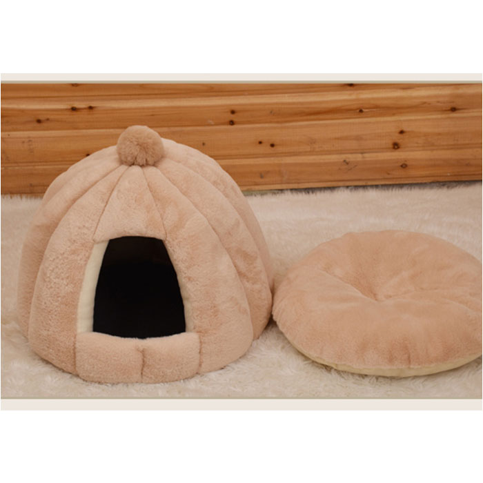 ペットハウス 犬 猫 通販 ベッド ハウス ペットベッド ドーム ドーム型 ペット用 テントベッド 家 キャットハウス クッション 取り外し可能 ペットハウス |  | 10