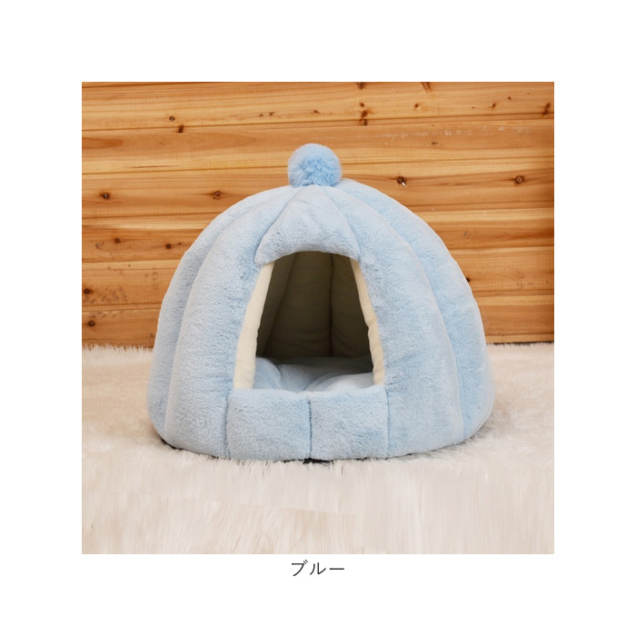 ペットハウス 犬 猫 通販 ベッド ハウス ペットベッド ドーム ドーム型 ペット用 テントベッド 家 キャットハウス クッション 取り外し可能 ペットハウス |  | 15