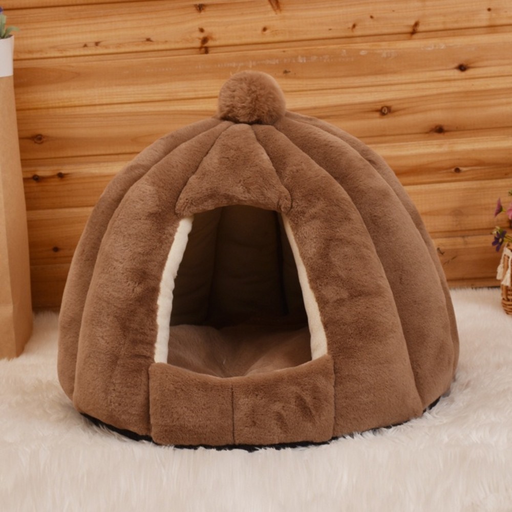 ペットハウス 犬 猫 通販 ベッド ハウス ペットベッド ドーム ドーム型 ペット用 テントベッド 家 キャットハウス クッション 取り外し可能 ペットハウス | BACKYARD FAMILY | 02