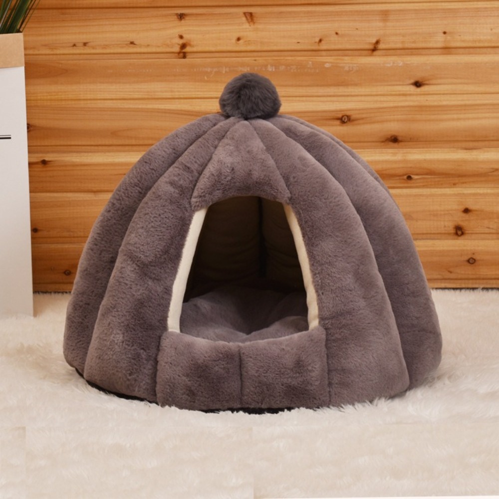 ペットハウス 犬 猫 通販 ベッド ハウス ペットベッド ドーム ドーム型 ペット用 テントベッド 家 キャットハウス クッション 取り外し可能 ペットハウス | BACKYARD FAMILY | 03