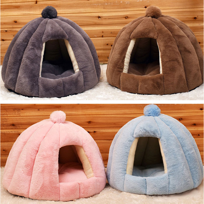 ペットハウス 犬 猫 通販 ベッド ハウス ペットベッド ドーム ドーム型 ペット用 テントベッド 家 キャットハウス クッション 取り外し可能 ペットハウス | BACKYARD FAMILY | 15
