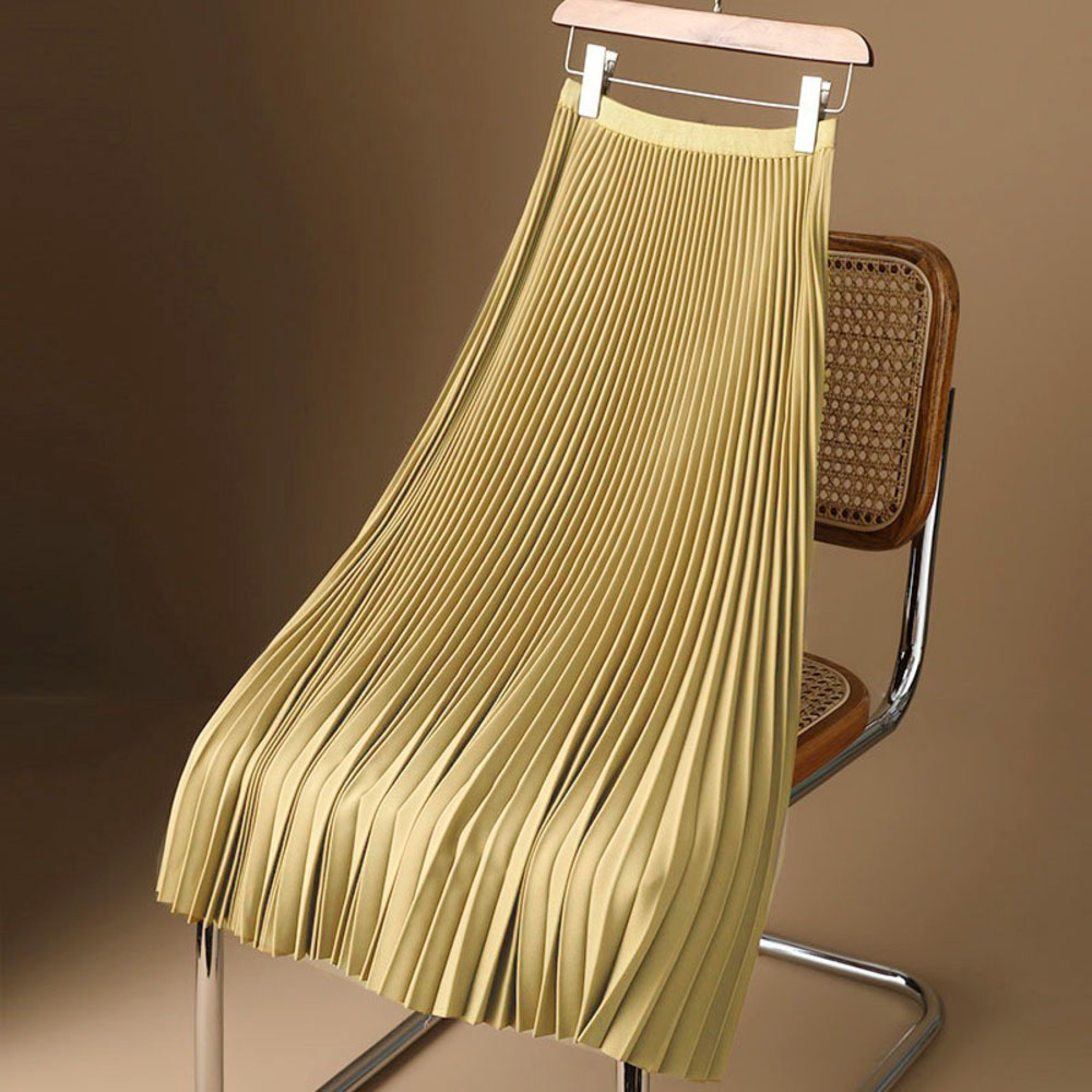 ロングスカート プリーツ 通販 サテンプリーツスカート プリーツスカート レディース ロング スカート ロング丈 ボトムス 秋冬 無地 ロングスカート |  | 05