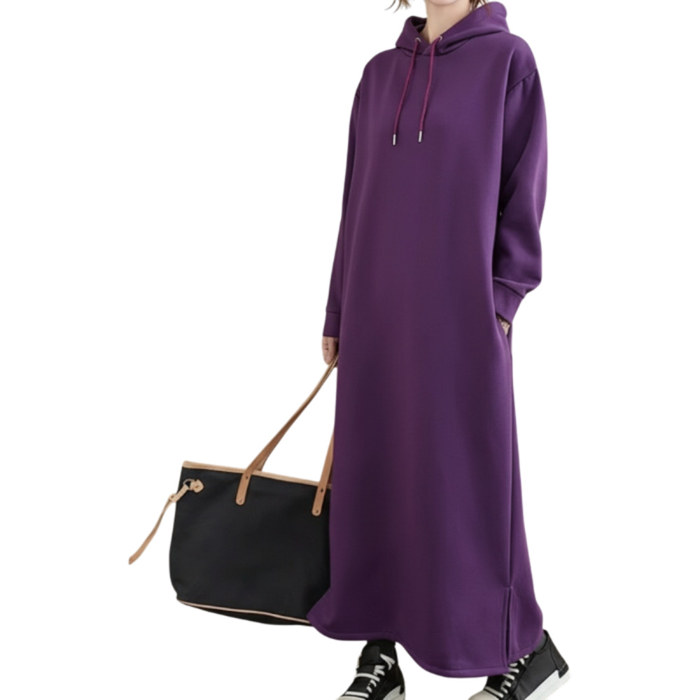 レディース ワンピース 長袖 パーカーワンピース 通販 ロング ロング丈 ロングワンピ マキシワンピース マキシ丈 マキシ カジュアル きれいめ レディース |  | 01