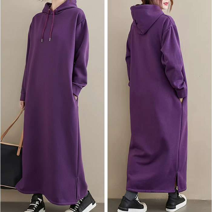 レディース ワンピース 長袖 パーカーワンピース 通販 ロング ロング丈 ロングワンピ マキシワンピース マキシ丈 マキシ カジュアル きれいめ レディース |  | 14