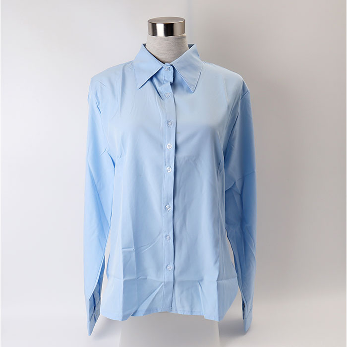 シャツ レディース 大きいサイズ 通販 長袖 長袖シャツ ブラウス ゆったり ぽっちゃり ビジネス オフィス 通勤 ワイシャツ リクルート 仕事 襟付き シャツ |  | 06