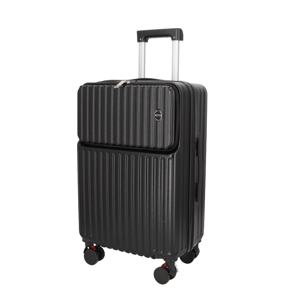 スーツケース フロントオープン M 通販 キャリーバッグ キャリーケース トランク トランクケース ロック付き ドリンクホルダー フック 静音 軽量 スーツケース | BACKYARD FAMILY | 03