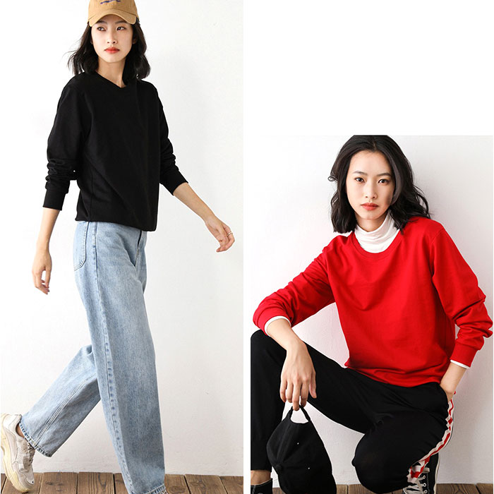 薄手 トレーナー レディース 通販 スウェット プルオーバー トップス 長袖 春 春秋 秋 冬 ルームウェア 部屋着 無地 メンズ スポーツ おしゃれ 薄手 |  | 20
