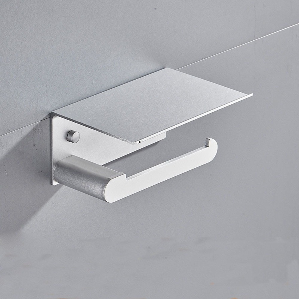 トイレットペーパー ホルダー 棚 通販 トイレットペーパーホルダー ペーパーホルダー 紙巻き器 紙巻器 壁掛け トイレペーパー シングル トイレットペーパー |  | 02