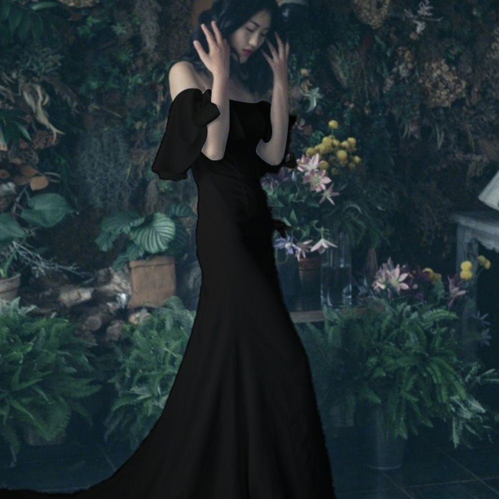 ウェディングドレス マーメイド オフショルダー 通販 ウエディングドレス ブライダルドレス ドレス レディース トレーン パーティドレス  ウェディングドレス | BACKYARD FAMILY | 02