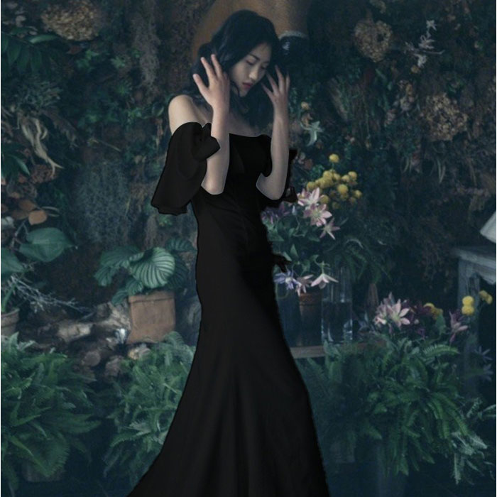 ウェディングドレス マーメイド オフショルダー 通販 ウエディングドレス ブライダルドレス ドレス レディース トレーン パーティドレス  ウェディングドレス | BACKYARD FAMILY | 11