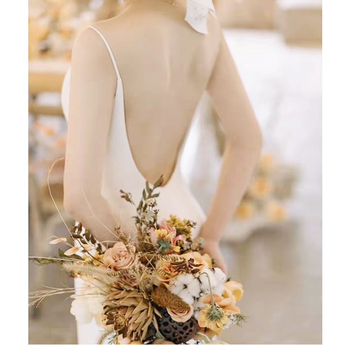 ウェディングドレス キャミ 通販 ウエディングドレス ブライダルドレス シンプル ドレス レディース パーティドレス イブニングドレス ウェディングドレス |  | 08