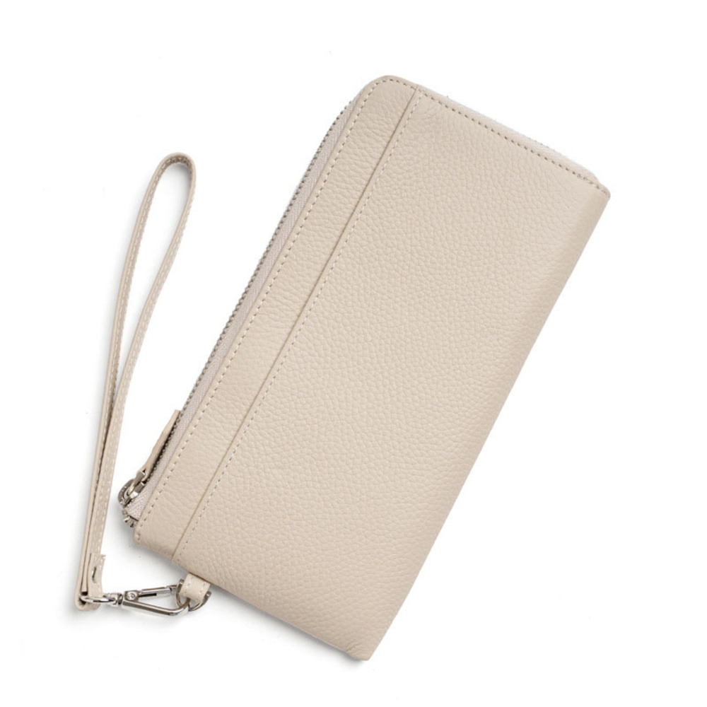 本革 長財布 ストラップ付き 通販 RFID スキミング防止 レザー 財布 お 
