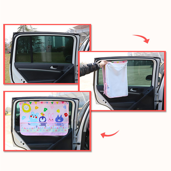 サンシェード 車 サイド 通販 カーテン 車用 自動車 キッズ 子供 子ども 日よけ 暑さ対策 目隠し 後部座席 お出かけ 車中泊 室内 ベビー 赤ちゃん  サンシェード |  | 07