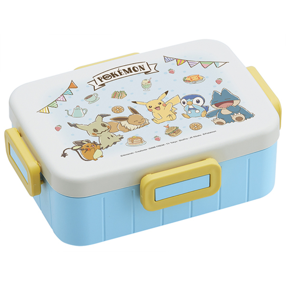 弁当箱 通販弁当箱 子供 お弁当箱 ロックランチボックス 650ml ランチボックス 抗菌 キャラクター ポケモン ピカチュウフェイス サンリオ　ディズニー 弁当箱 |  | 03