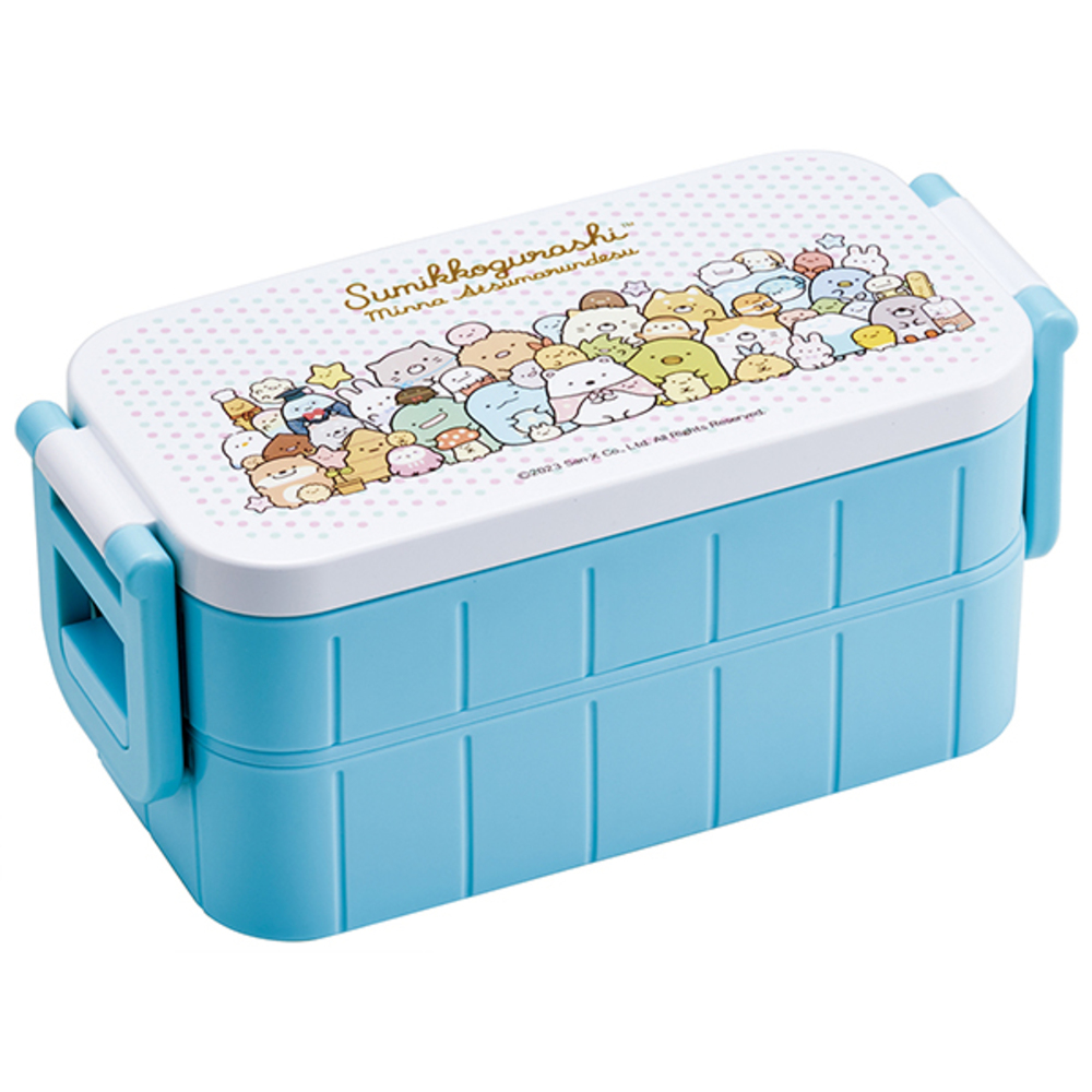 スケーター SKATER 通販SKATER お弁当箱 二段 箸付き 600ml スケーター SKATER 通販SKATER お弁当箱 二段 箸付き 600ml