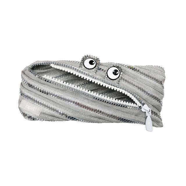 ペンケース おしゃれ 女子 通販 中学 高校 トロイカ モンスターペンケース レインボーティース 筆箱 ポーチ 小物入れ ゴールド マルチカラー ペンケース |  | 04