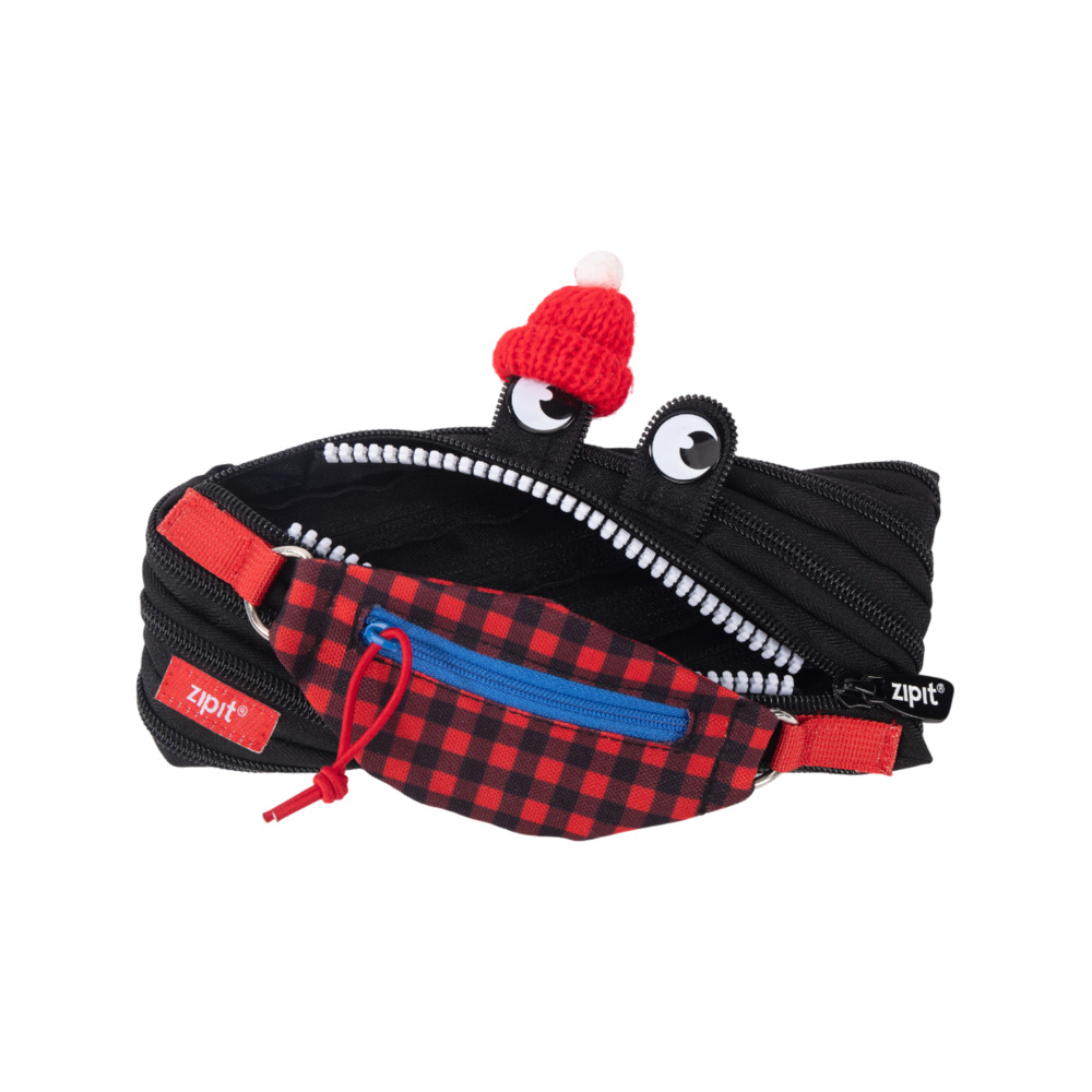 ペンケース 通販ペンケース ポーチ ジッパー ジップイット zipit 筆記具 ふでばこ 筆箱 文房具 筆入れ 文房具箱 ふわふわ 小物入れ キュート ファーリーモンス | ジップイット | 05