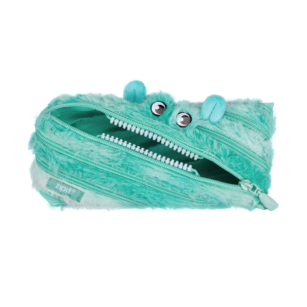 ペンケース 通販ペンケース ポーチ ジッパー ジップイット zipit 筆記具 ふでばこ 筆箱 文房具 筆入れ 文房具箱 ふわふわ 小物入れ キュート ファーリーモンス | ジップイット | 03