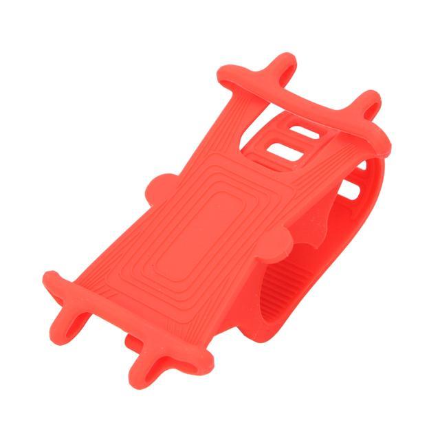 スマホホルダー 自転車 通販 スマホ ホルダー バイク 自転車用スマホホルダー スマートフォン シリコン ベビーカー 簡単 装着 ハンズフリー スマホホルダー | ブランド登録なし | 02