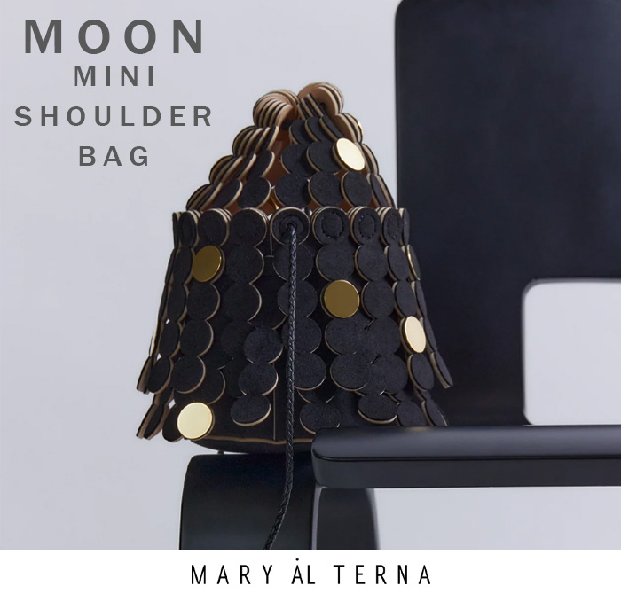 メアリオルターナ バッグ MARY AL TERNA ミニショルダーバッグ 斜めがけ ポシェット 巾着 MOON ウルトラスエード コンパクト 軽量  レディース 27BG-28