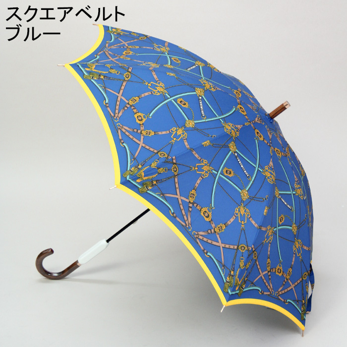 長傘】マニプリ 晴雨兼用 スカーフ柄 プリント ラ・ヴィレ 1006 日本製-