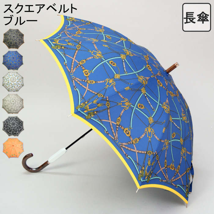 manipuri 晴雨兼用 折りたたみ傘 フルール ネイビー - 傘