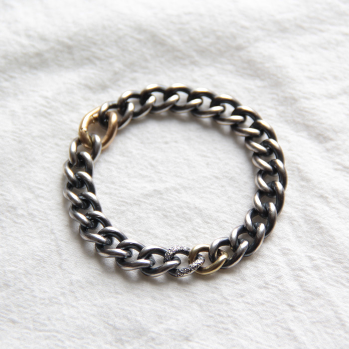 週間売れ筋 hum Chain Braceletチェーンブレスレットダイヤモンド18K 