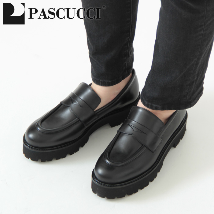 40％OFFセール / 正規品 / パスクッチ ローファー 靴 PASCUCCI コイン