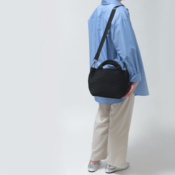 ナゲディ レディース NAGHEDI トートバッグ バッグ 2way St Barths Small Tote SN0140 ネオプレン メッシュ セントバース スモール トート stbarthsmini｜bag-danjo｜06