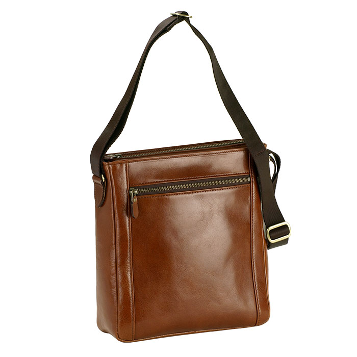 ショルダーバッグ メンズ 本革 B5 斜めがけ 縦型 ブランド SADLLE