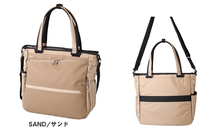 【CIE限定特典付き】 CIE シー バッグ トートバッグ メンズ レディース トートTEBAG 防水 耐久 軽量 A4 ポリエステル VARIOUS 日本製 021809の画像
