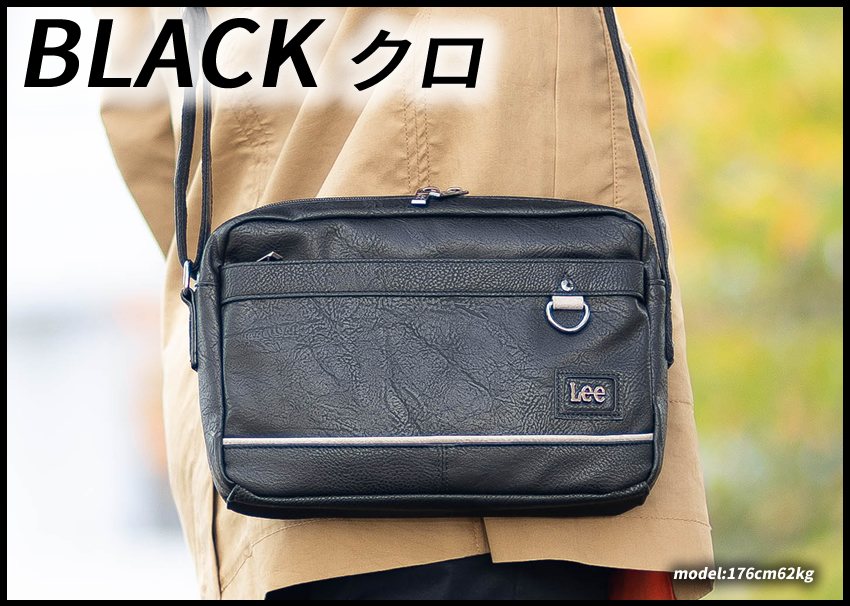 Lee（リー） バッグ ショルダーバッグ ミニ 横型 メンズ 軽量