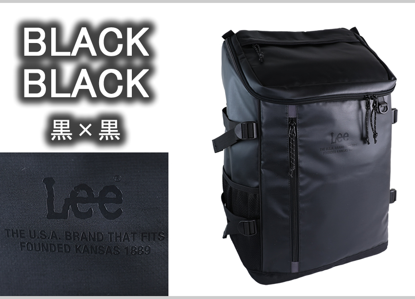 Lee（リー） リュック メンズ レディース バックパック スクエア型 32L